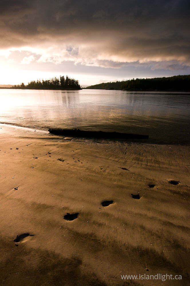 Landscape  photo from Mansons Landing Cortes Island, BC Canada.