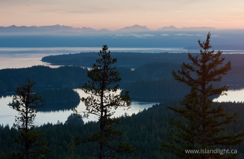 Landscape photo from  Cortes Island, British Columbia Canada.