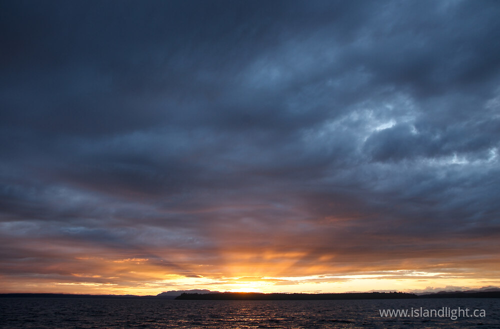 Landscape  photo from  Cortes Island, British Columbia Canada.