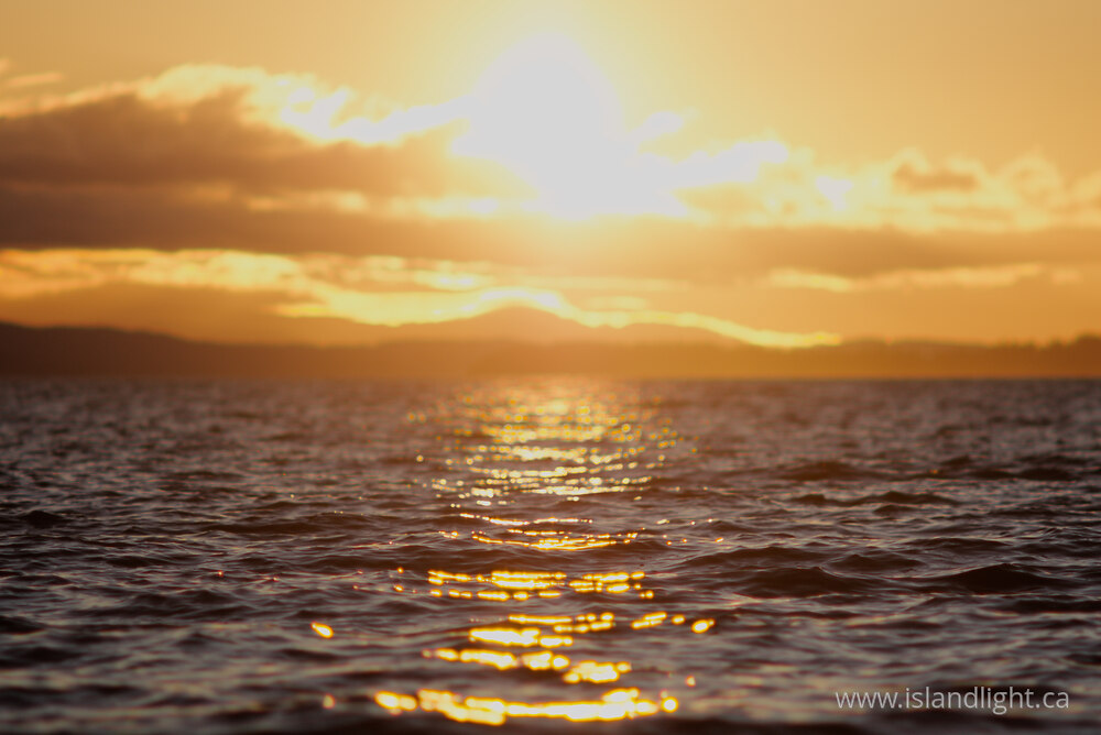 Seascape  photo from  Cortes Island, British Columbia Canada.