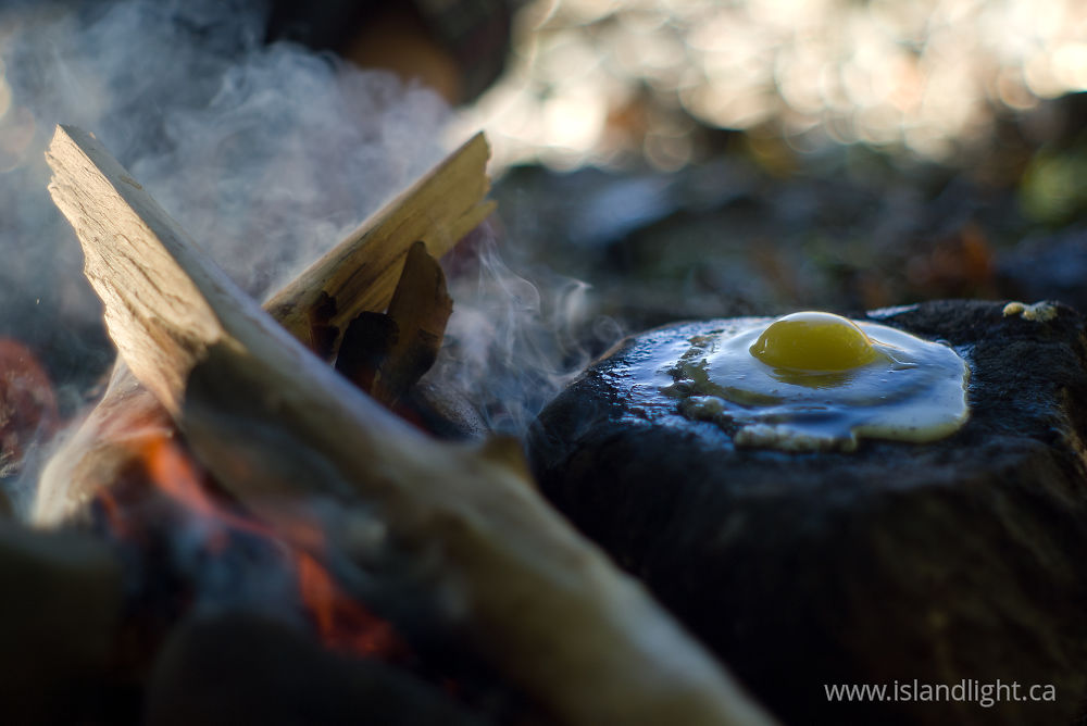 Food photo from Mansons Landing Cortes Island, BC Canada.