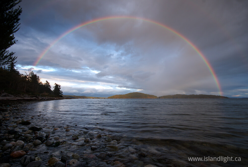 Landscape  photo from  Cortes Island, British Columbia Canada.