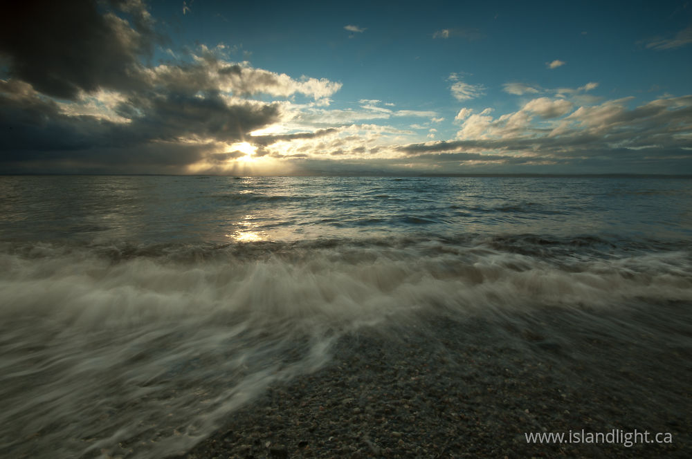 Seascape  photo from  Cortes Island, BC Canada.