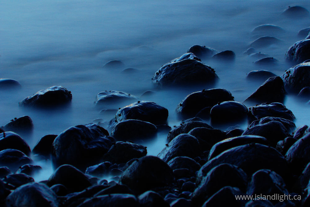 Seascape  photo from Smelt Bay Cortes Island, BC Canada.