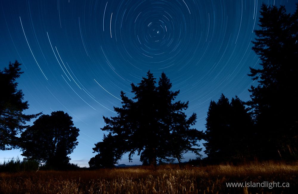 Landscape photo from  Cortes Island, British Columbia Canada.