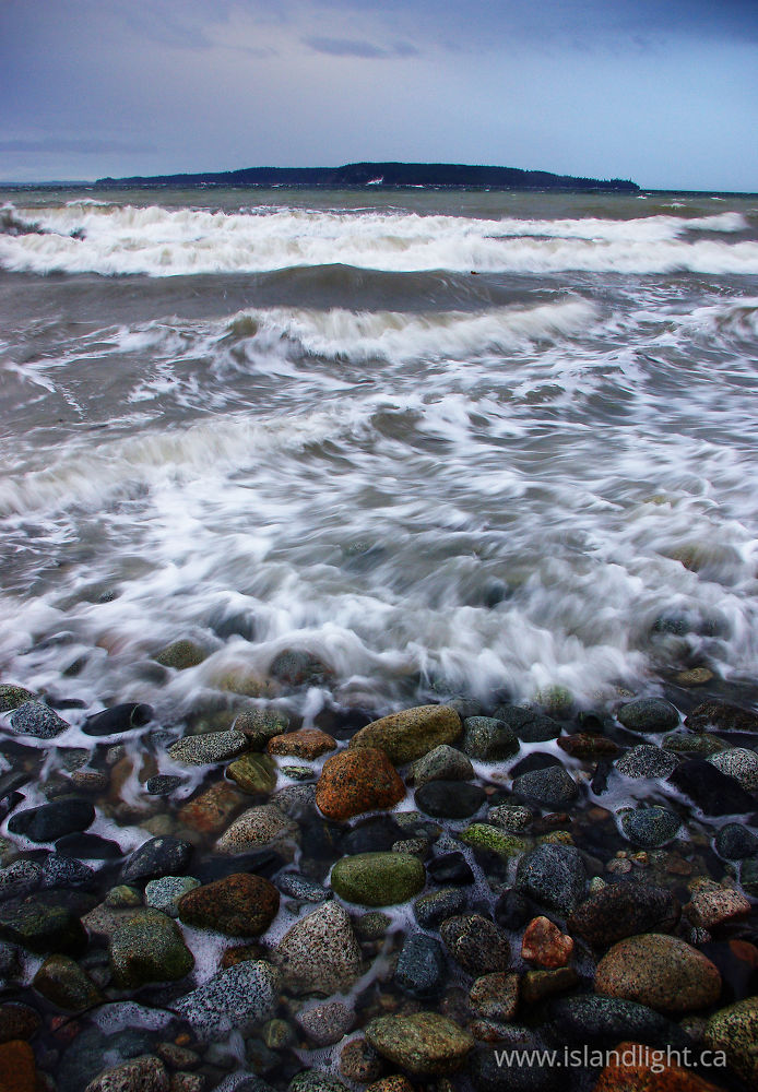 Seascape  photo from  Cortes Island, BC Canada.
