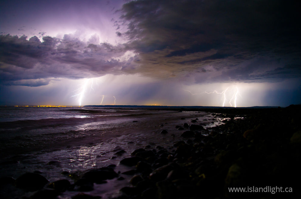 Seascape  photo from  Discovery Islands, BC Canada.