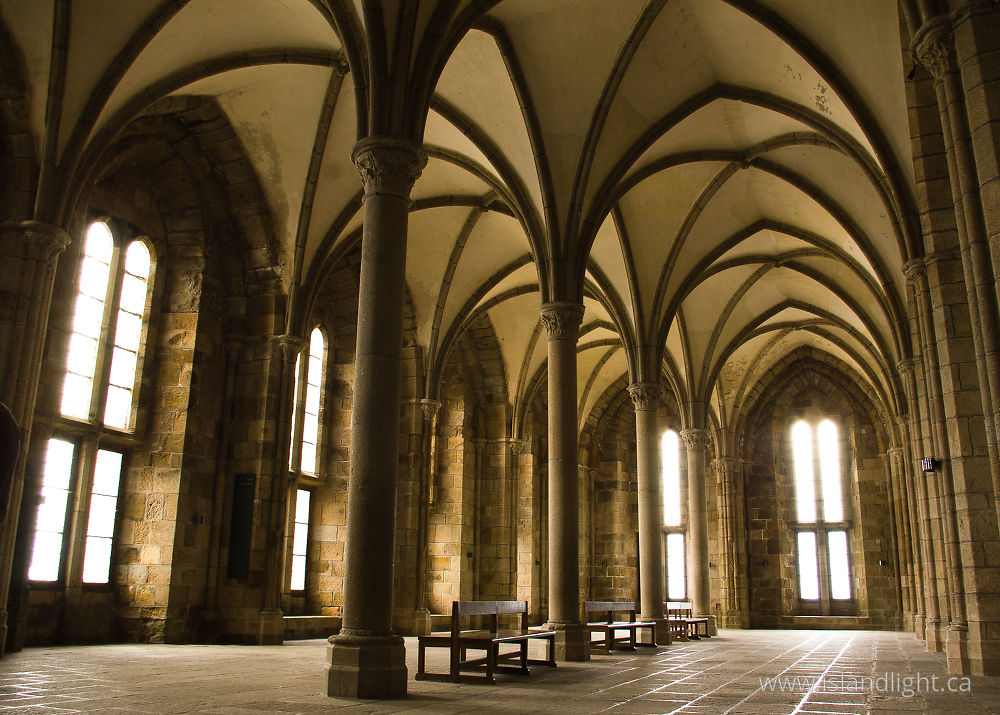 Architecture  photo from  Mont St. Michel , Normandy  France.