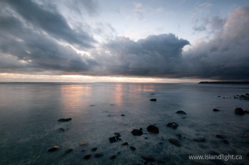 Another Evening of Moody Weather - Cortes Island  photo