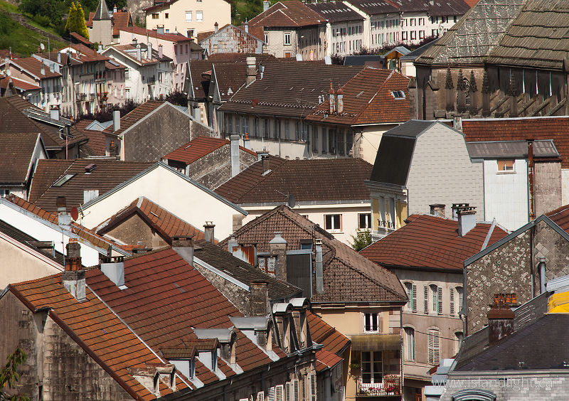 Roofs of Plombi�res-les-Bains #1 -   photo