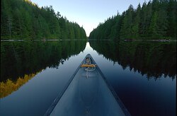 Heading for the gap - Cortes Island  photo