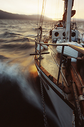 Sailboat #3 - Sailboat photo from  Georgia Strait BC, Canada