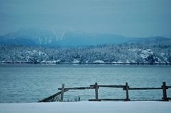 The End of the Fence - Cortes Island  photo