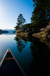 Exploring by Canoe - Travel photo from  Port Neville BC, Canada