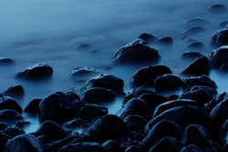 Blue on Blue - Cortes Island Shoreline photo