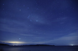 Orion over Hernando Island - Hernando Island Star photo
