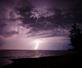 Cortes Island Lightening  photo