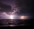 Quadra Island Lightening  photo